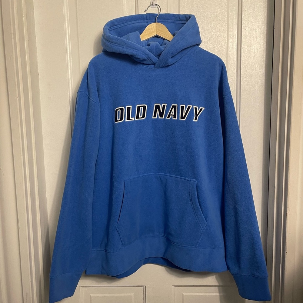 NWT Old Navy ‘94 Reissue Performance Fleece Pullover Logo Hoodie Unisex Size XL